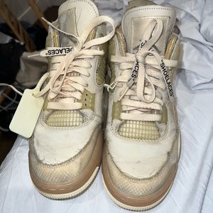 Off-White Jordan IV Sail